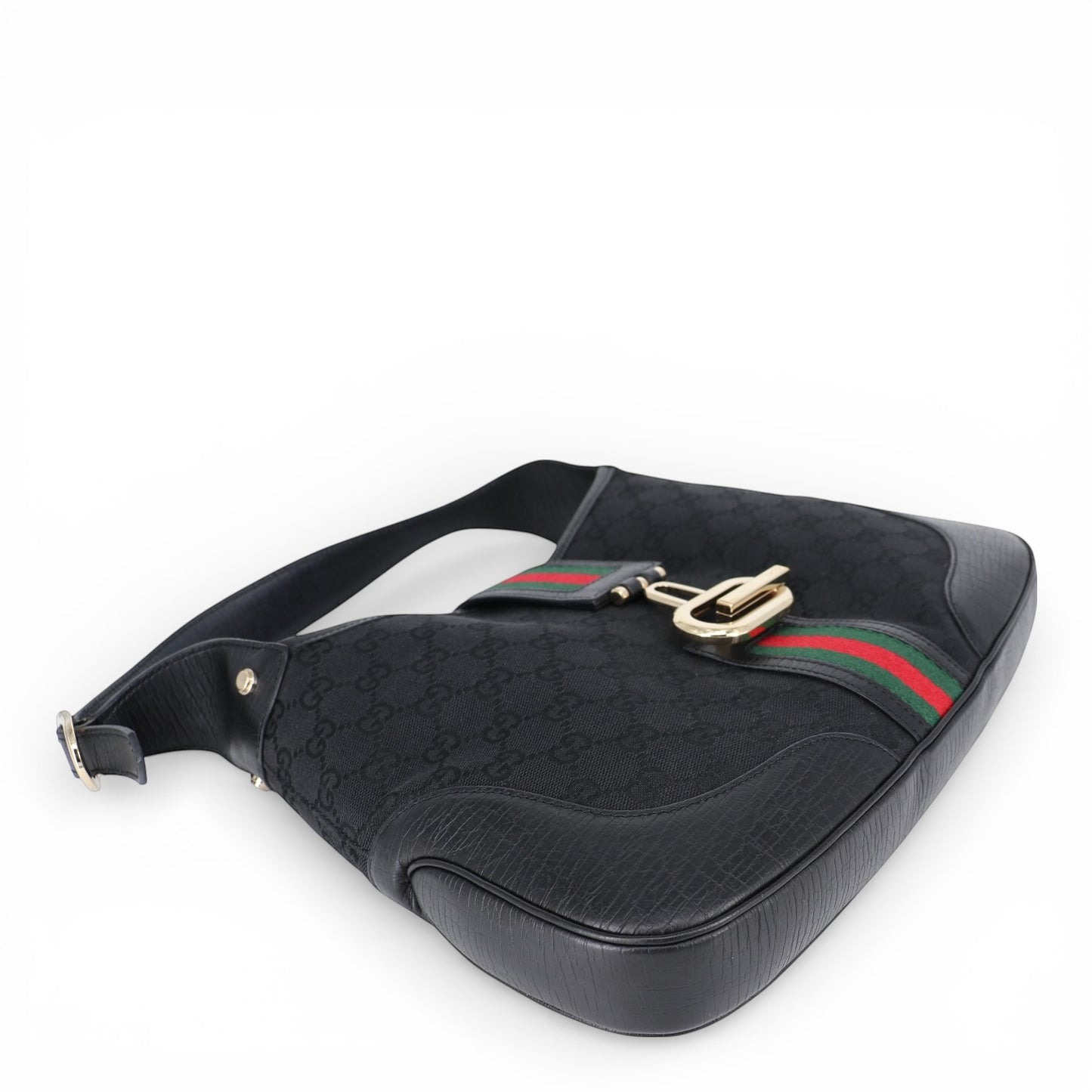 Gucci Jackie Sherry schwarz