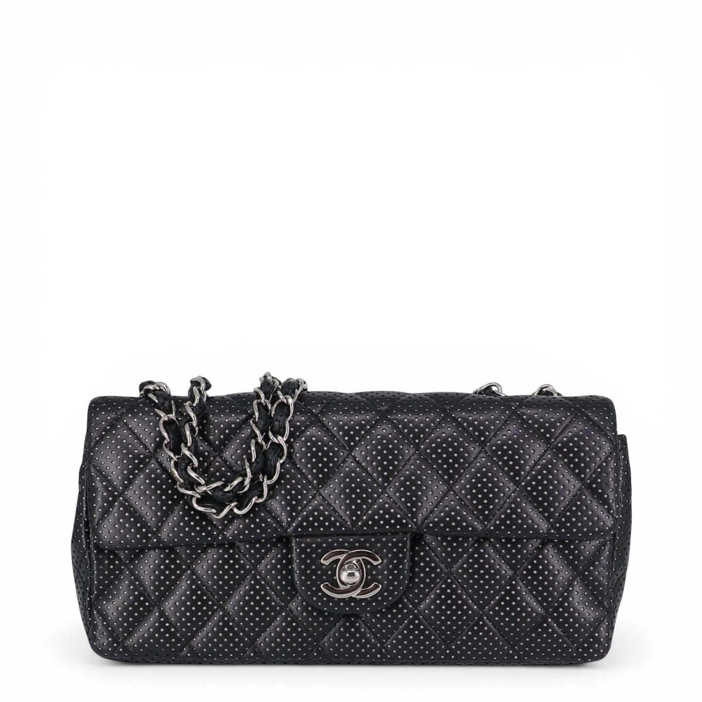 Chanel East West perforated schwarz