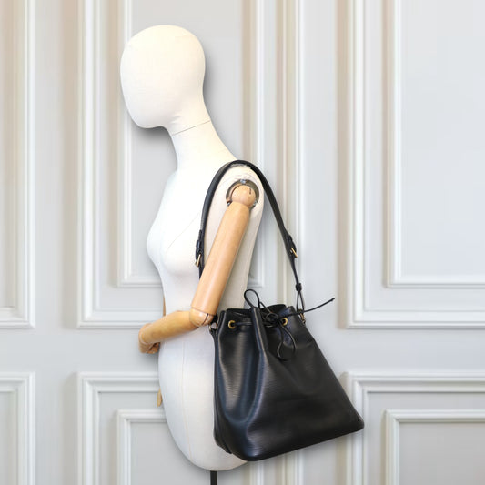Louis Vuitton Petit Noé epi schwarz