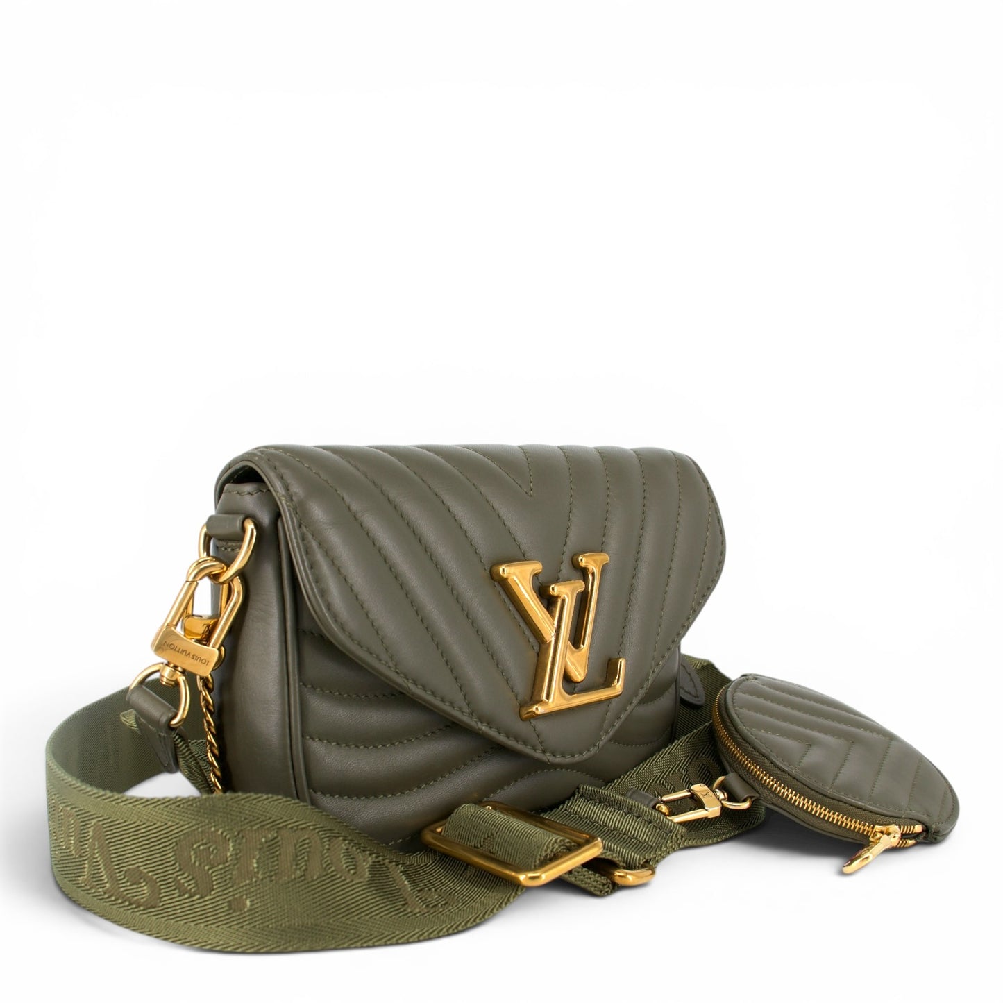 Louis Vuitton New Wave Multi-Pochette khaki