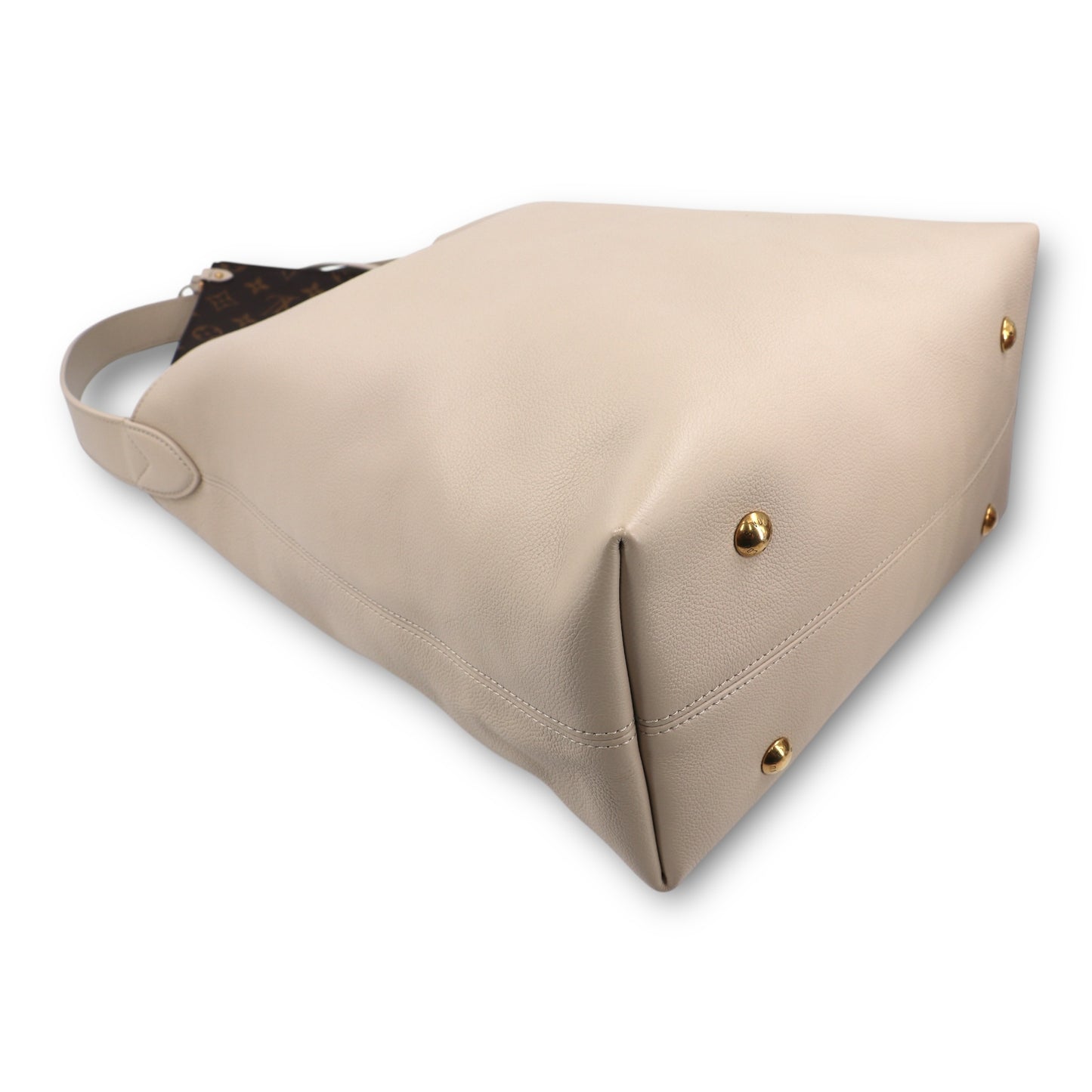 Louis Vuitton Low Key Hobo MM Limestone