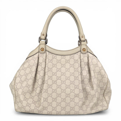 Gucci Sukey Guccissima Leder beige