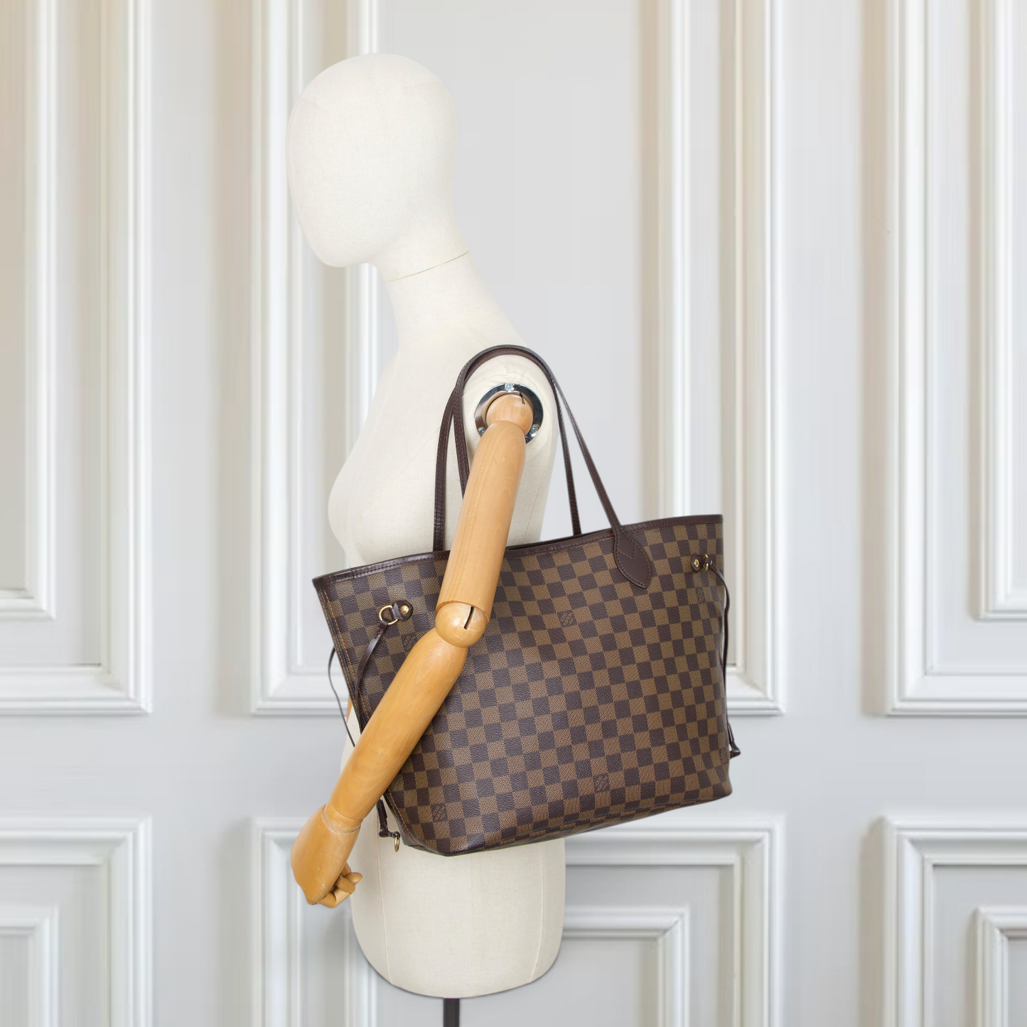 Louis Vuitton Neverfull MM Damier ebène