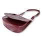 Gianni Versace Schultertasche Python bordeaux