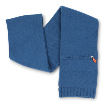Hermès Schal Kaschmir blau