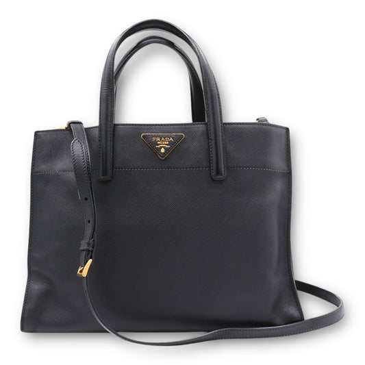 Prada Two-way Saffiano schwarz