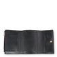Bottega Veneta Cassette Tri-Fold Schwarz