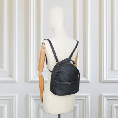 Louis Vuitton Sorbonne Rucksack Empreinte schwarz
