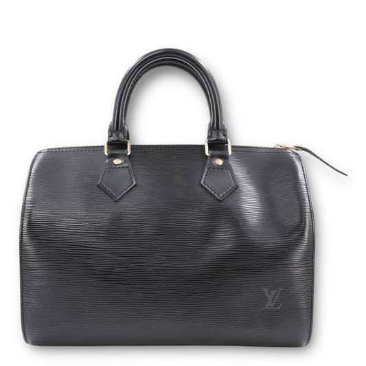 Louis Vuitton Speedy 25 epi schwarz