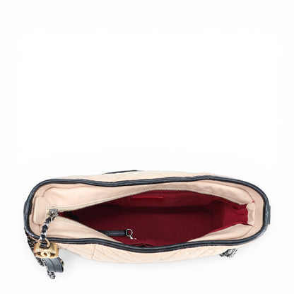 Chanel Gabrielle large beige/schwarz