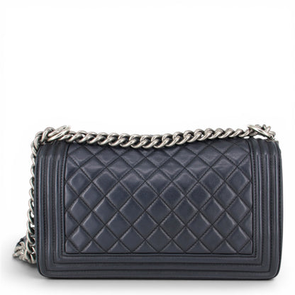 Chanel Medium Boy schwarz RHW