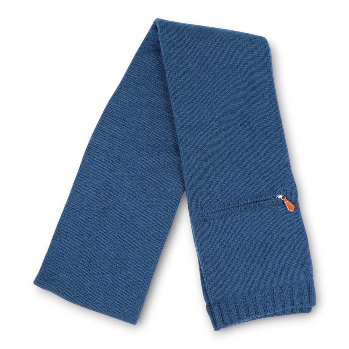 Hermès Schal Kaschmir blau