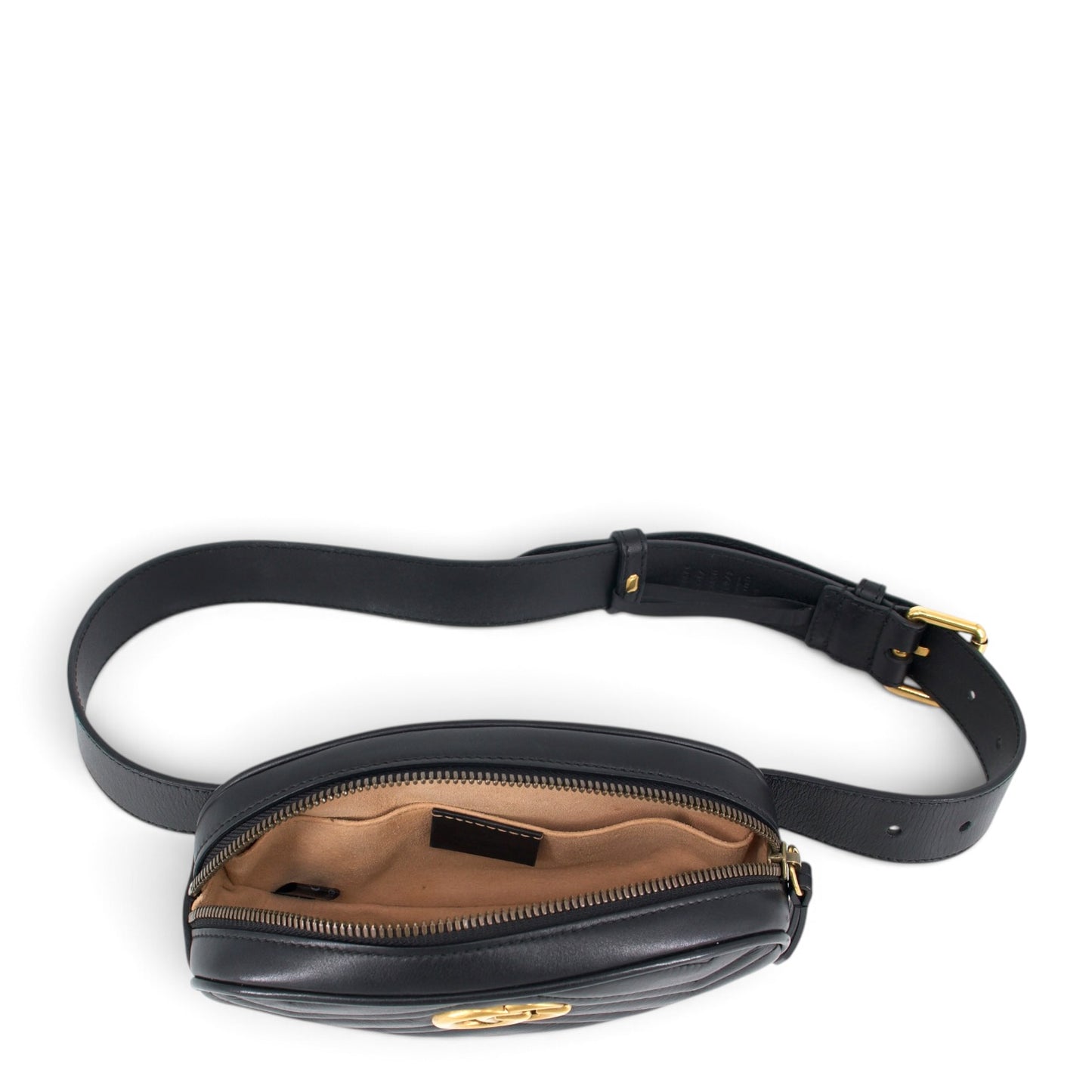 Gucci GG Marmont Gürteltasche schwarz