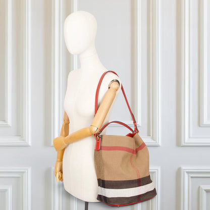 Ashby Beuteltasche rot