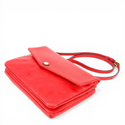 Louis Vuitton Twice empreinte rot