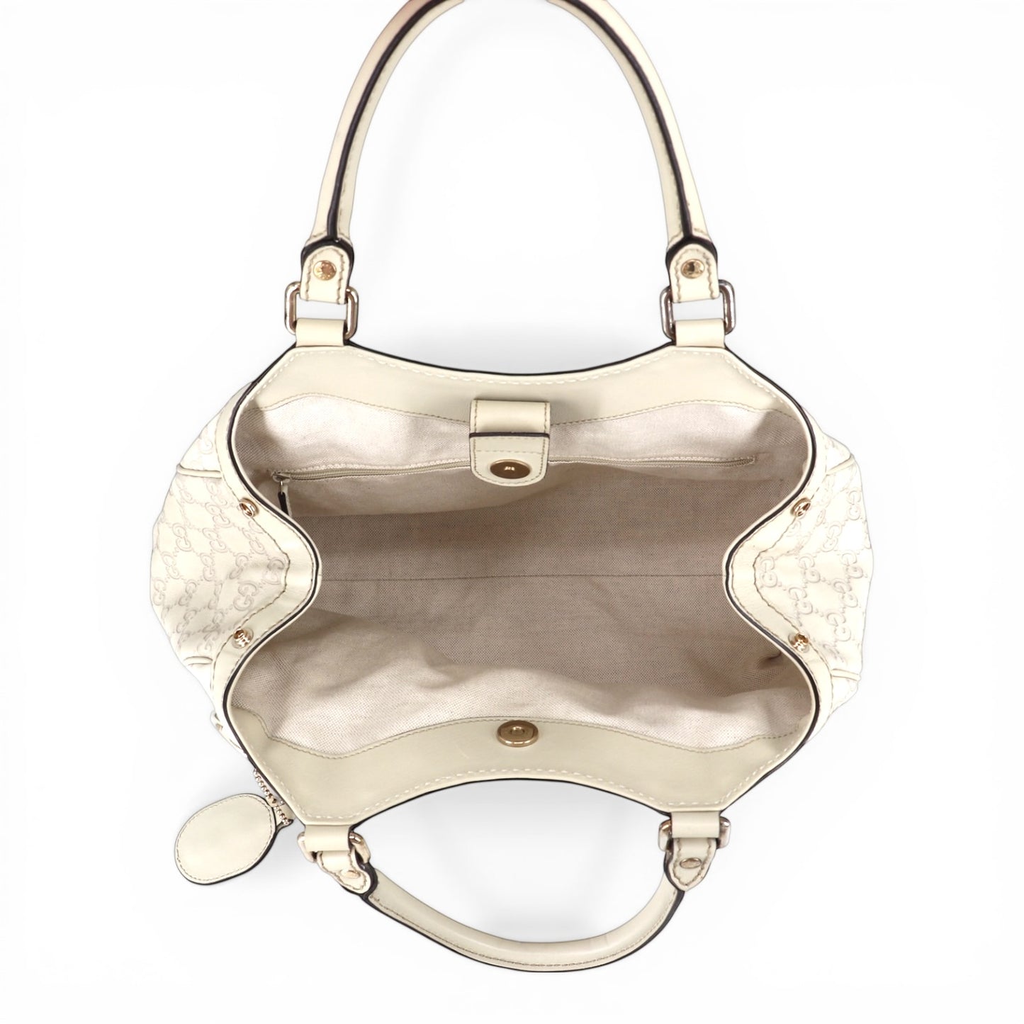 Gucci Sukey Guccissima Leder beige