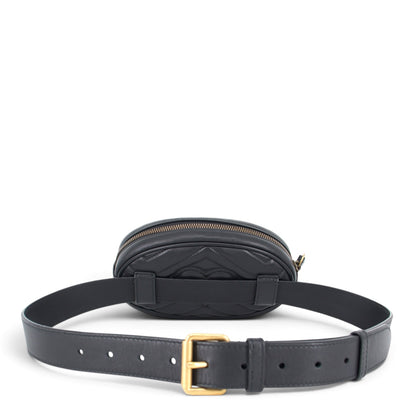 Gucci Marmont Gürteltasche schwarz