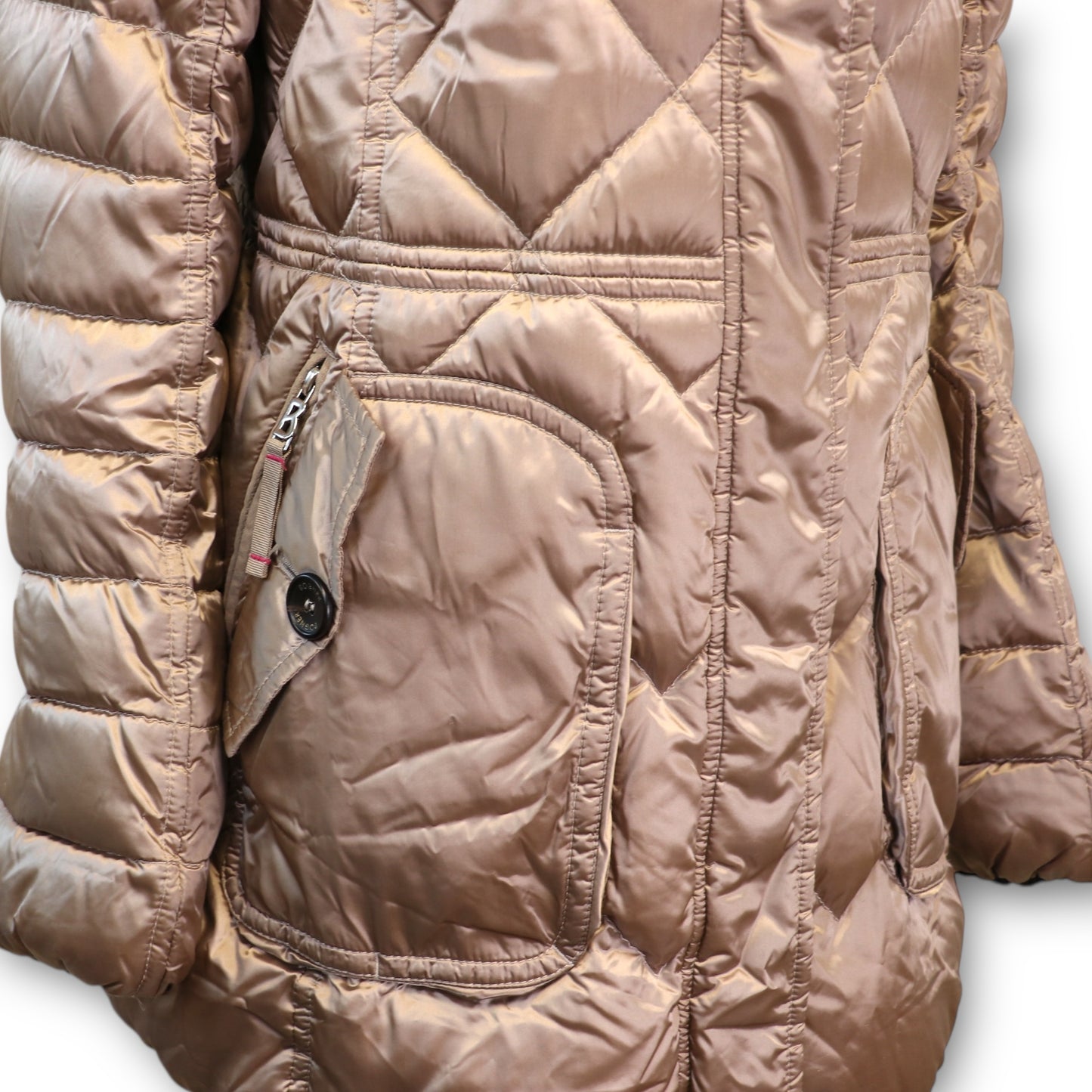 Bogner Daunenmantel taupe Gr. 40