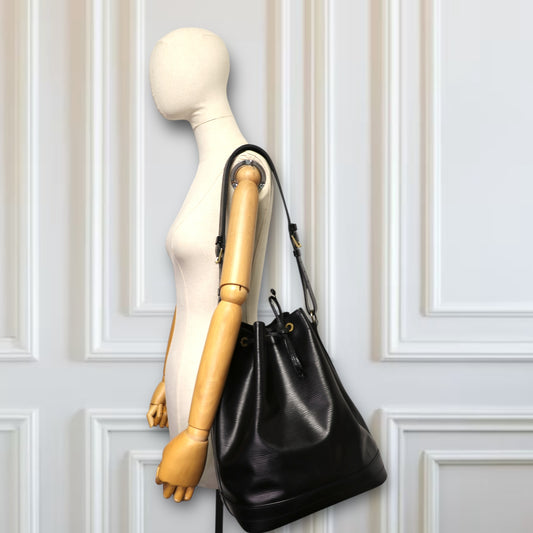 Louis Vuitton Grand Noé Epi schwarz