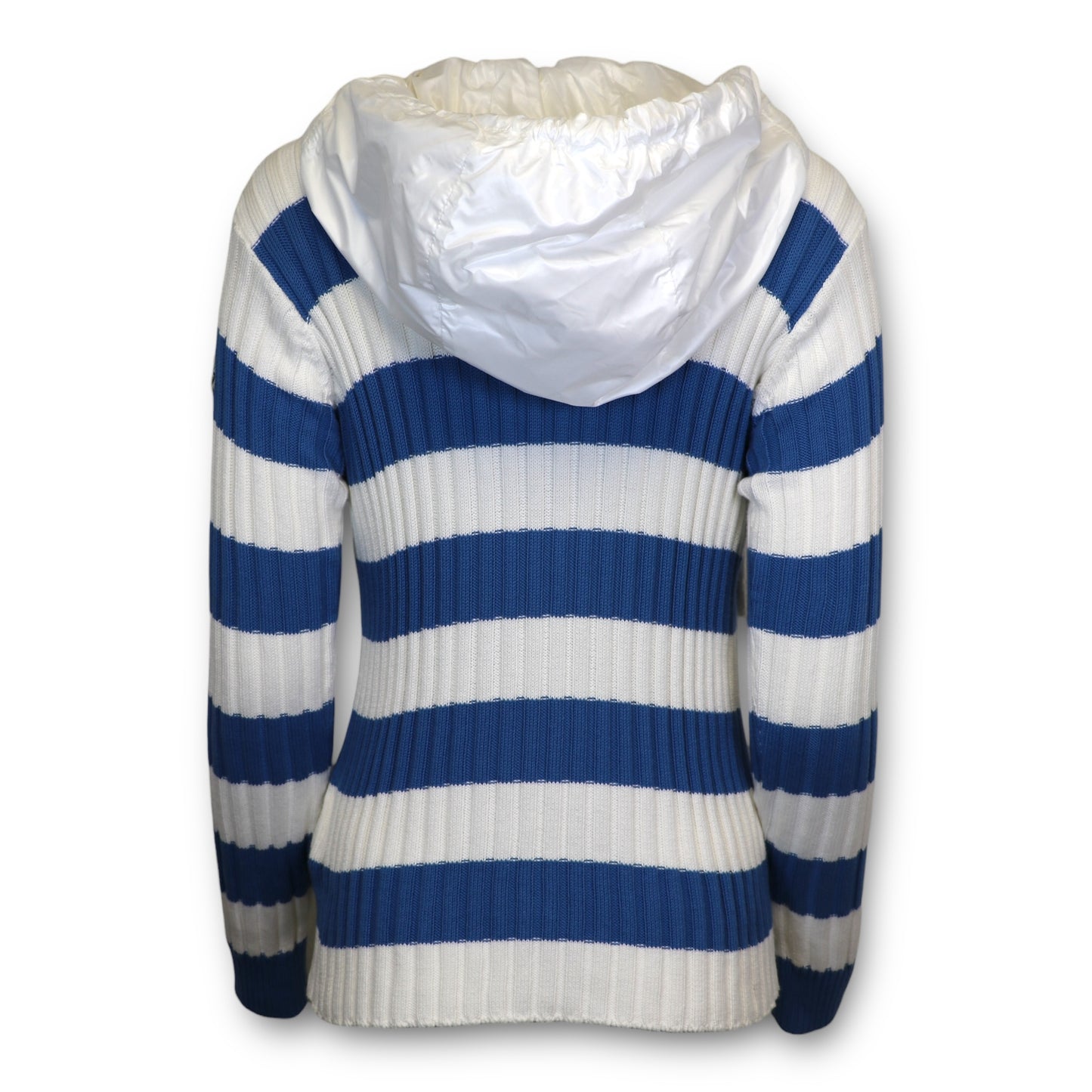 Moncler Pullover blau/weiss gestreift Gr. XS