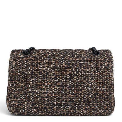 Chanel Timeless Medium double flap tweed