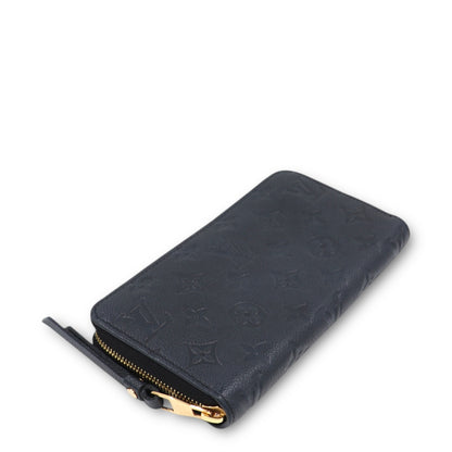 Louis Vuitton Zippy empreinte schwarz