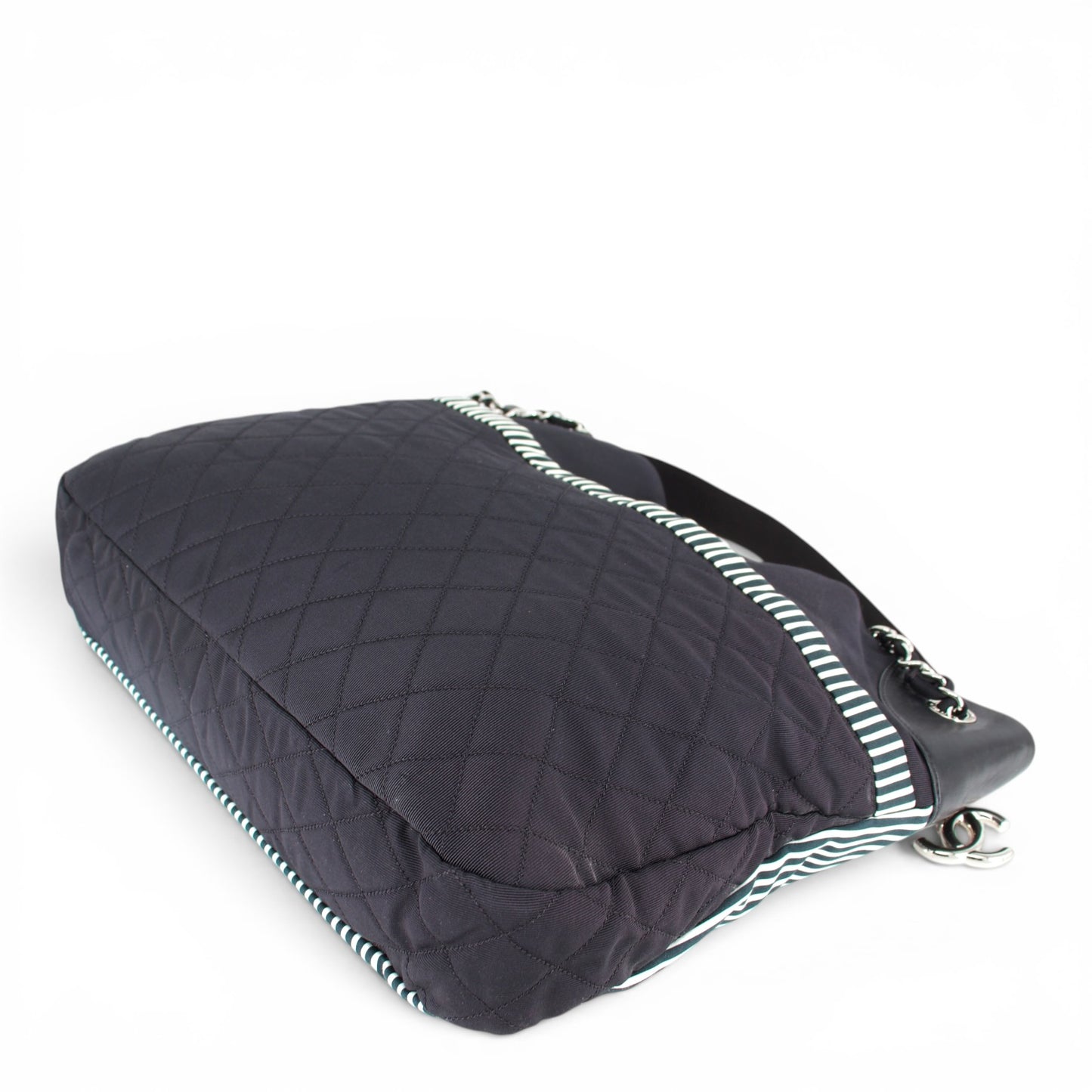 Chanel Two-way Tasche gestreift