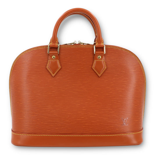 Louis Vuitton Alma epi Cipango gold