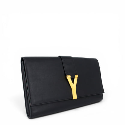 Saint Laurent Chyc Clutch schwarz