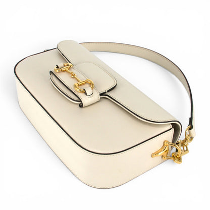 Gucci Small Horsebit 1955 crème
