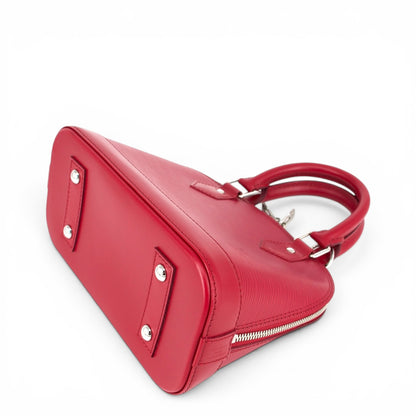 Louis Vuitton Alma BB epi Fuchsia
