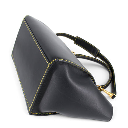 Céline Trapèze schwarz/gelb