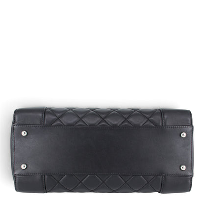 Chanel Large Mademoiselle Shopper matelassé schwarz