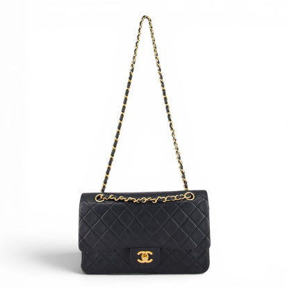 Chanel Timeless Medium schwarz GHW
