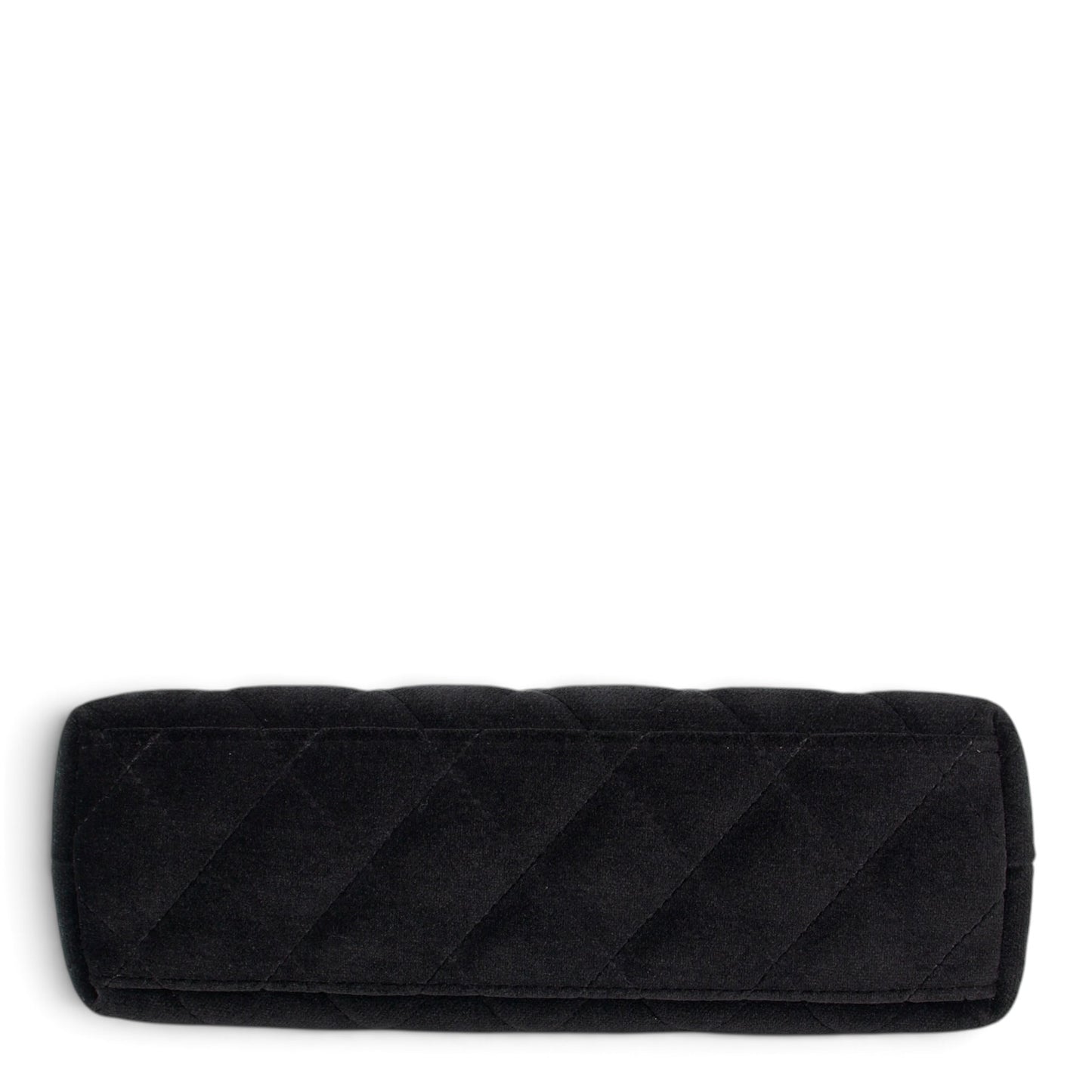 Chanel Nano Kelly Samt schwarz