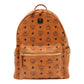 MCM Stark Medium Rucksack cognac