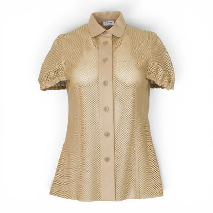 Akris Punto Lederpolo camel Gr. 34