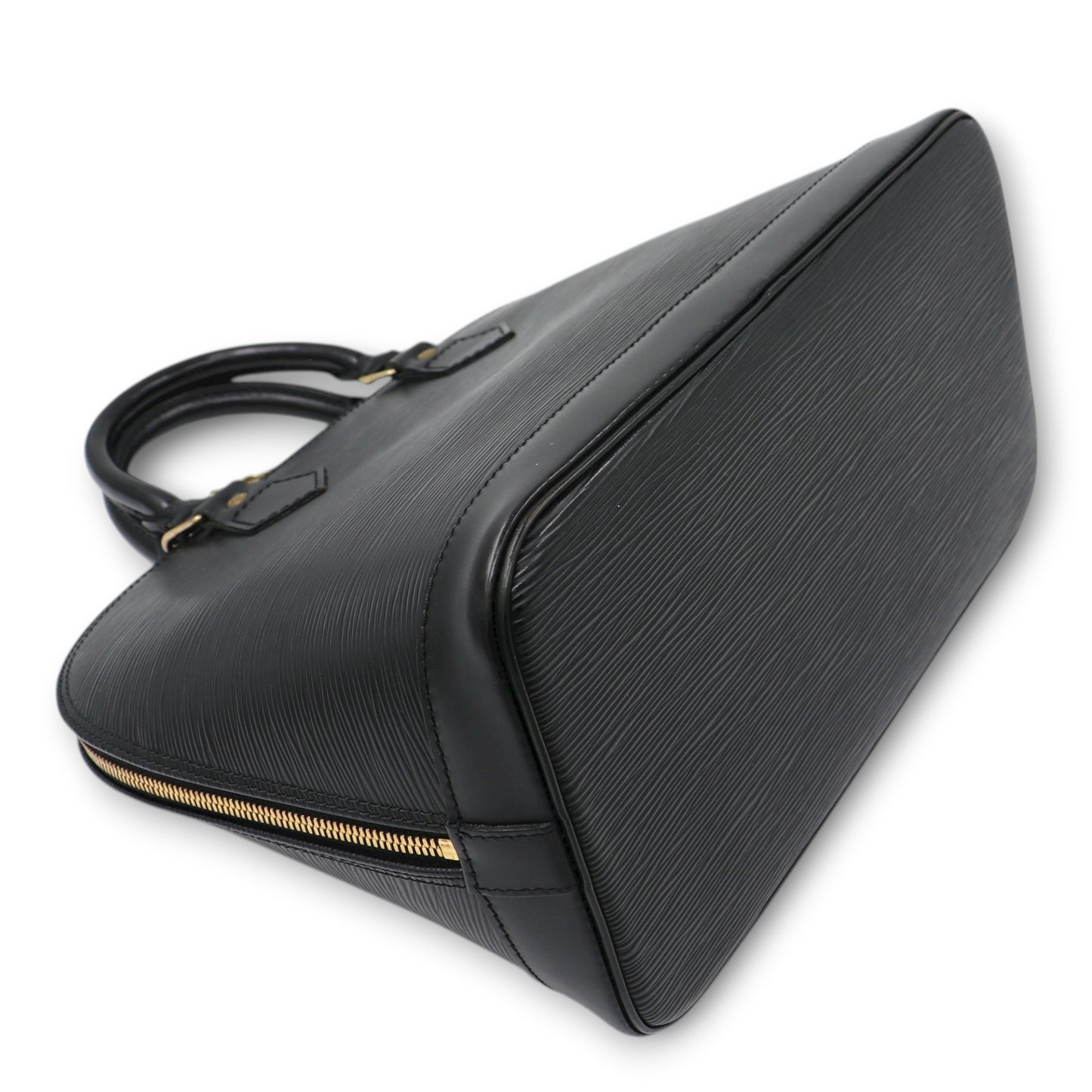 Louis Vuitton Alma PM Epi schwarz mit Schulterriemen