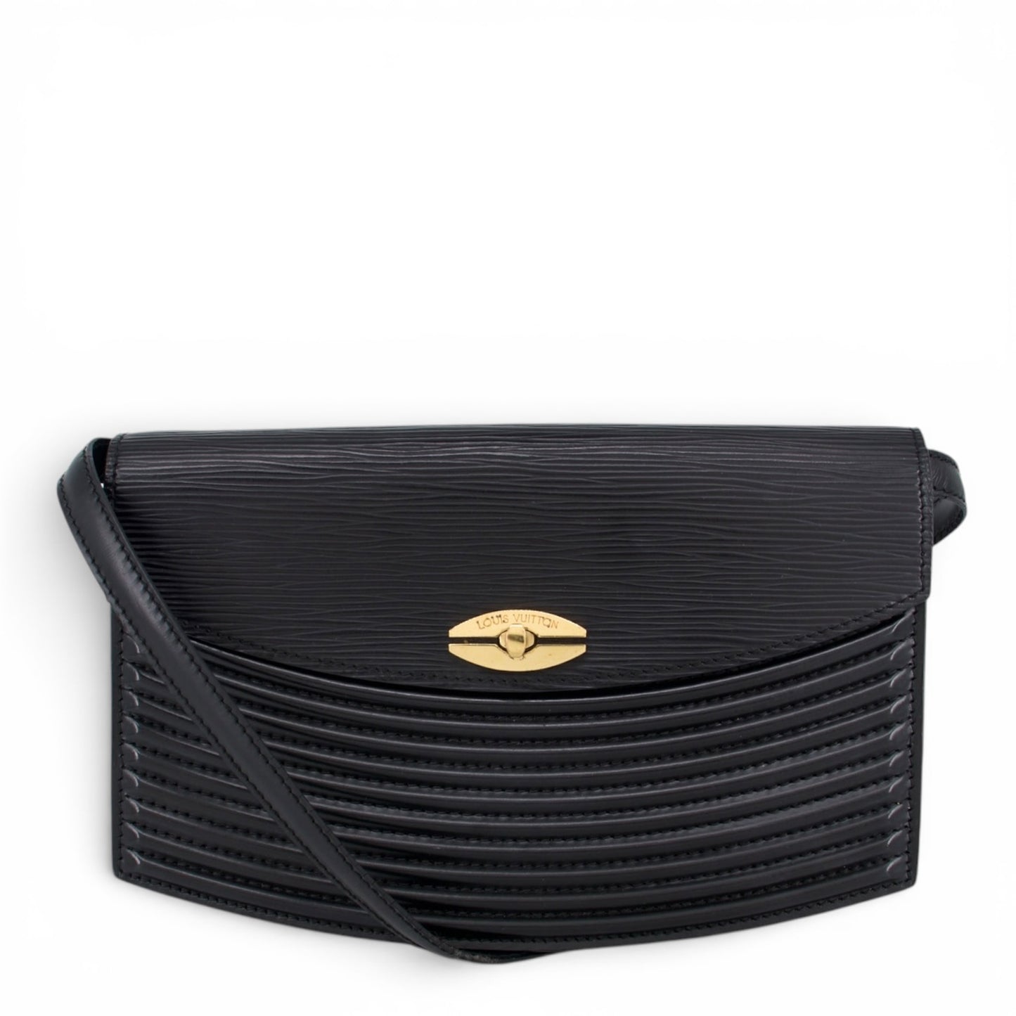 Louis Vuitton Presbourg epi schwarz