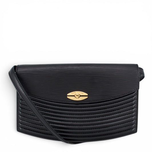 Louis Vuitton Presbourg epi schwarz