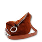 Burberry Small Knight bag Wildleder cognac