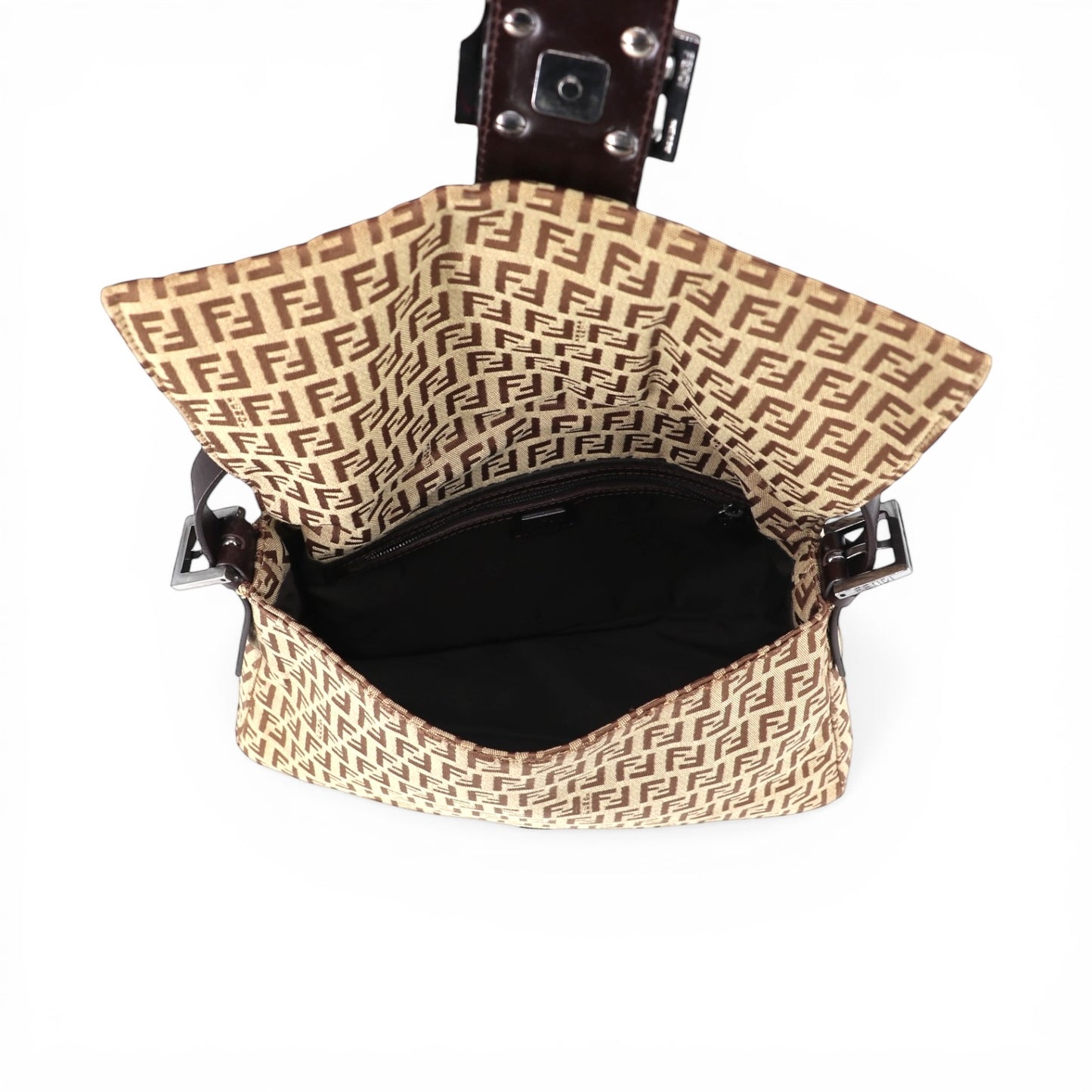 Fendi Mamma baguette Zucchino beige