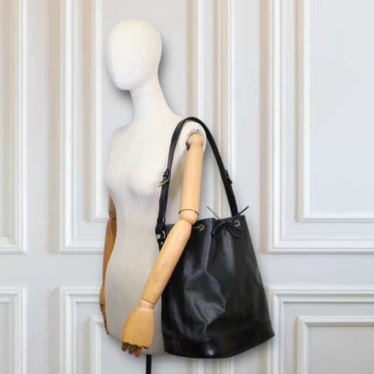 Louis Vuitton Grand Noé Epi schwarz