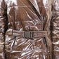 Berger Christensen Ledermantel braun Gr. 38
