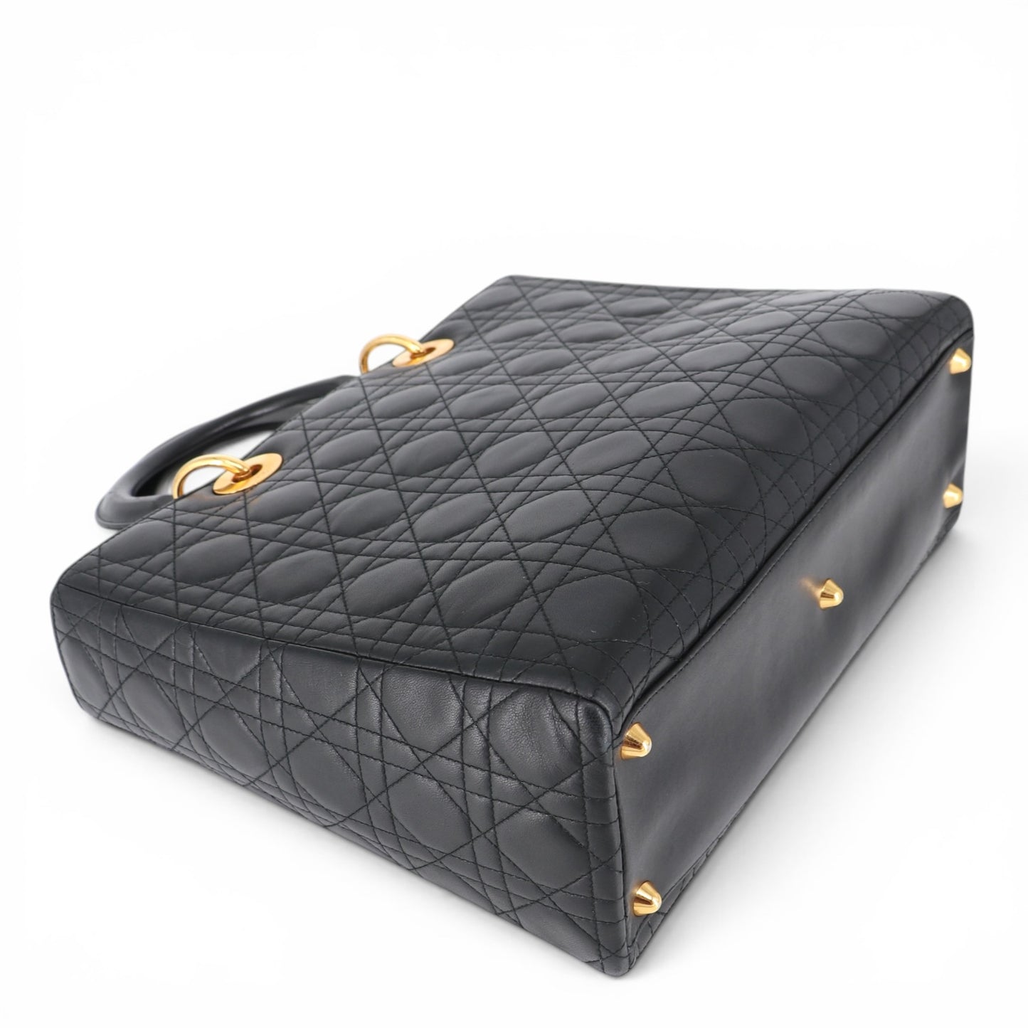 Dior Lady Dior Large schwarz GHW