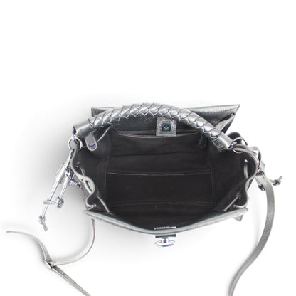 Mulberry Small Iris Two-way schwarz metallic