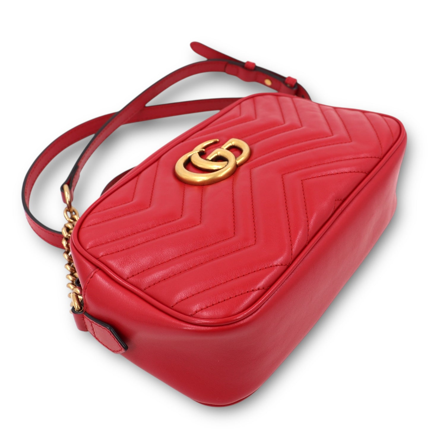 Gucci Marmont Camera bag rot