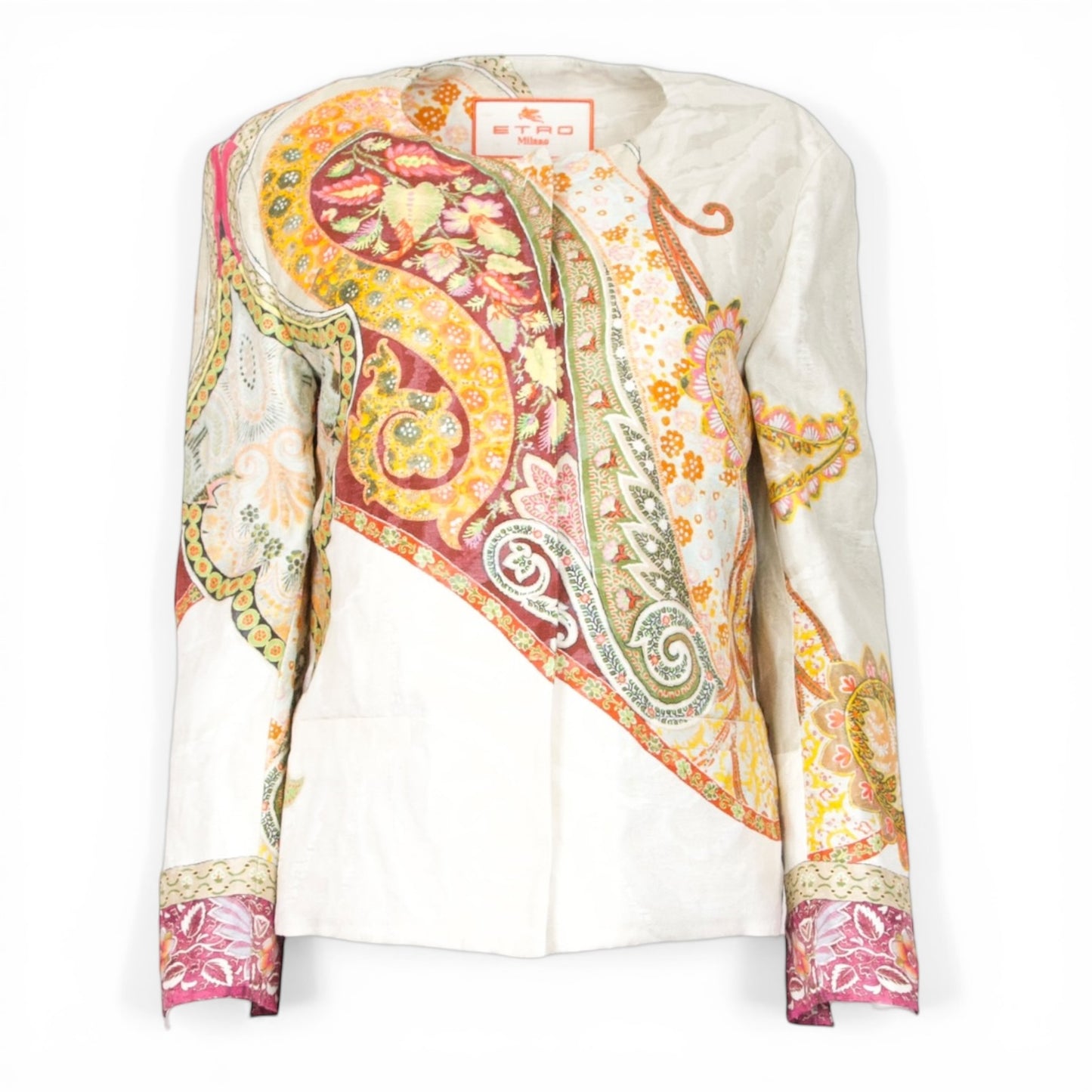 Etro Jäckchen beige gemustert Gr. 38