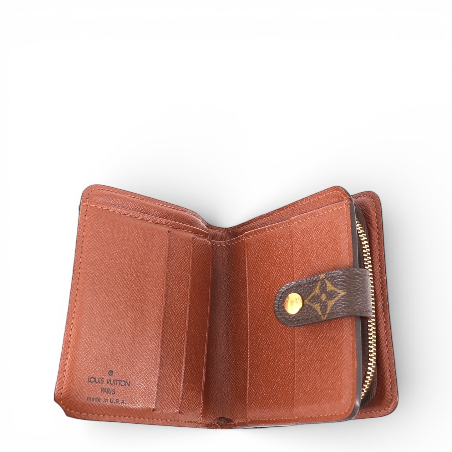 Louis Vuitton Compact zip monogram