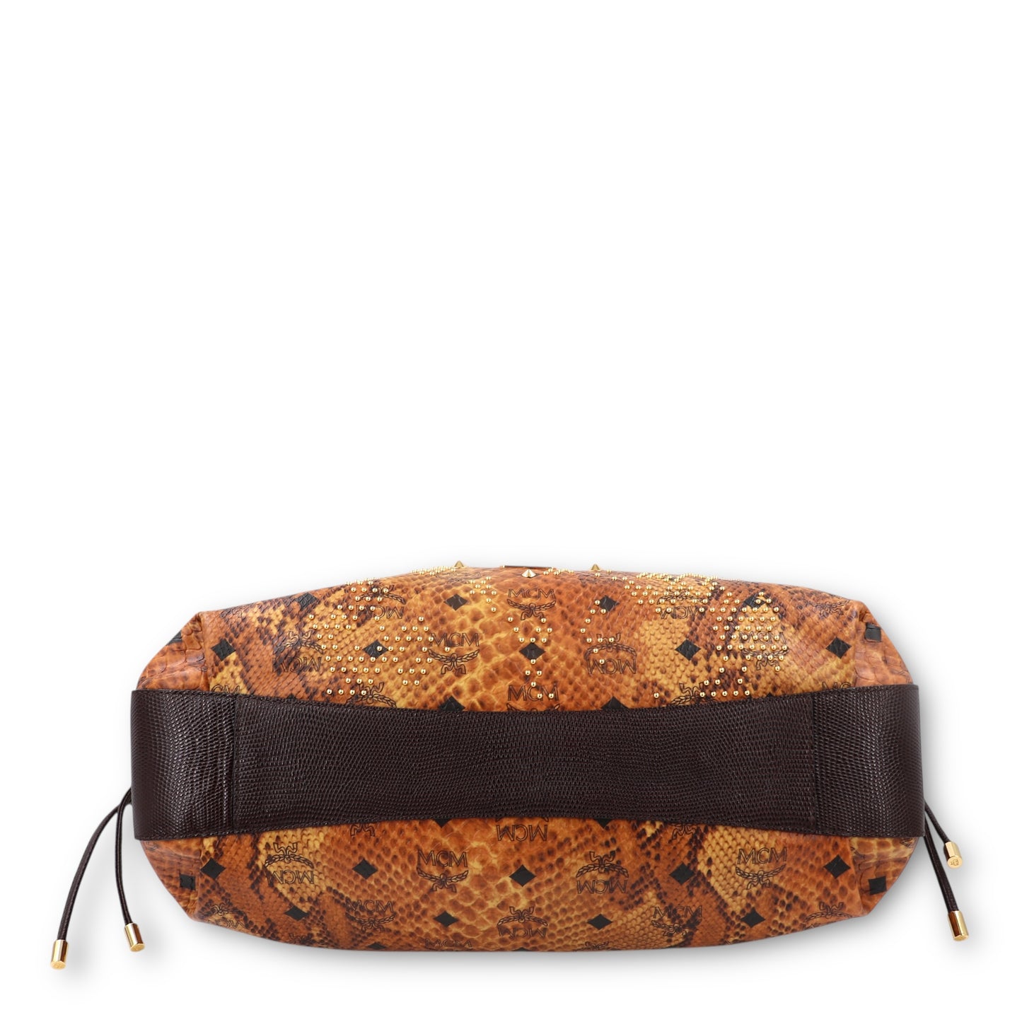 MCM Two-way Visetos braun mit Nieten